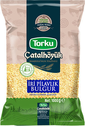 TORKU ÇATALHÖYÜK İRİ PİLAVLIK BULGUR 1KG 