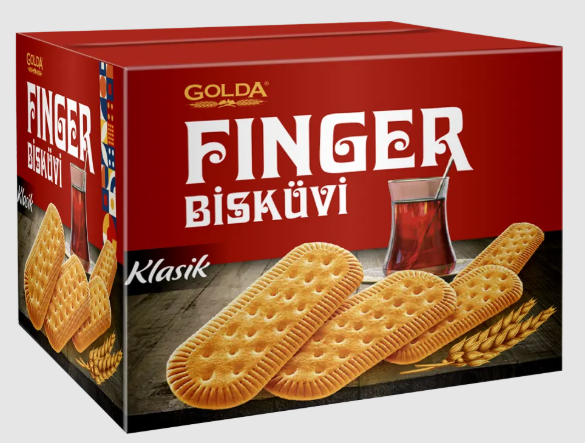 GOLDA  DÖKME FİNGER BİSKÜVİ KLASİK 1000 GR