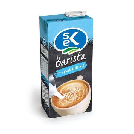 SEK STERILIZE SÜT 1/1 SLİM BARİSTA 12 ADET (1 KOLİ)