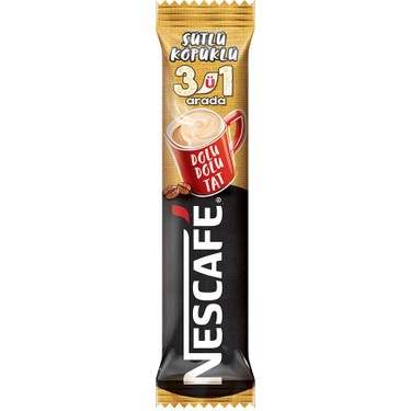 NESTLE NESCAFE 3+1 SÜTLÜ KÖPÜKLÜ