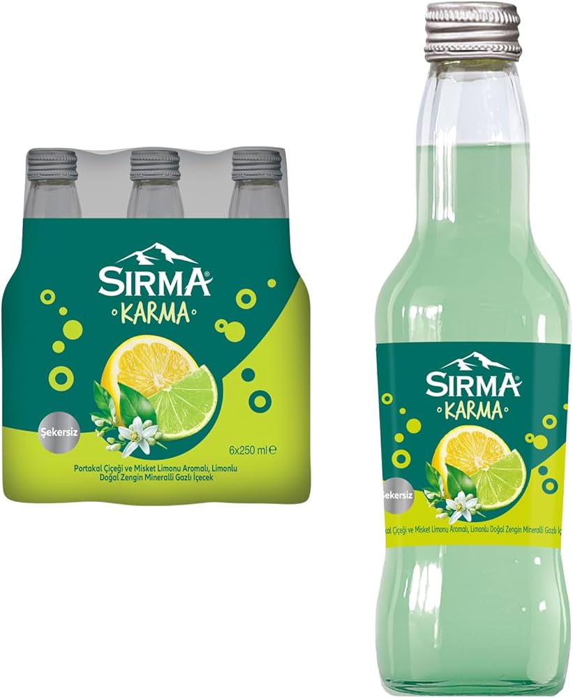 SIRMA 0.25 LT KARMA MİSKET LİMON-LİMON 24 ADET