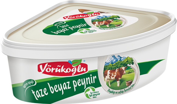 YÖRÜKOĞLU 600 GR YARIM YAĞLI TAZE BEYAZ PEYNİR ( 12 ADET )