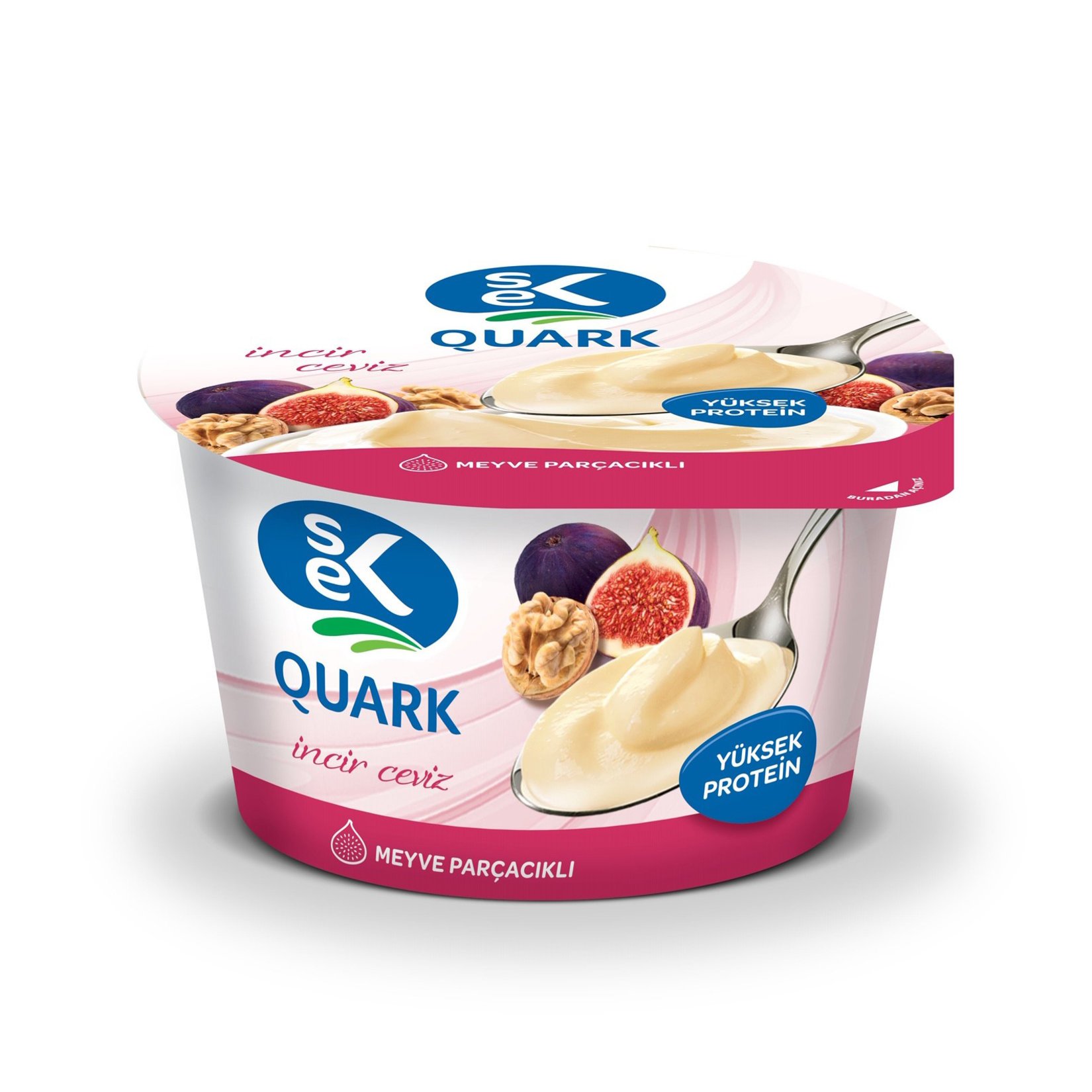 SEK QUARK İNCİR CEVİZ 140 GR 6 ADET
