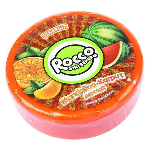 ROCCO SIKI ŞEKER ASSORTED 12G MANDALİNA KARPUZ