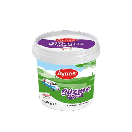 AYNES 900 GR TAM YAĞLI SÜZME YOĞURT 1 ADET