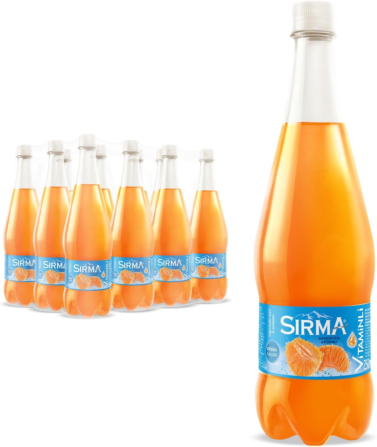 SIRMA MANDALİNA+C 1 LT  12 ADET