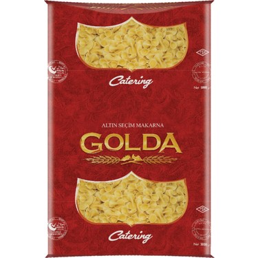 GOLDA FİYONK  MAKARNA 5000 GR 5 ADET