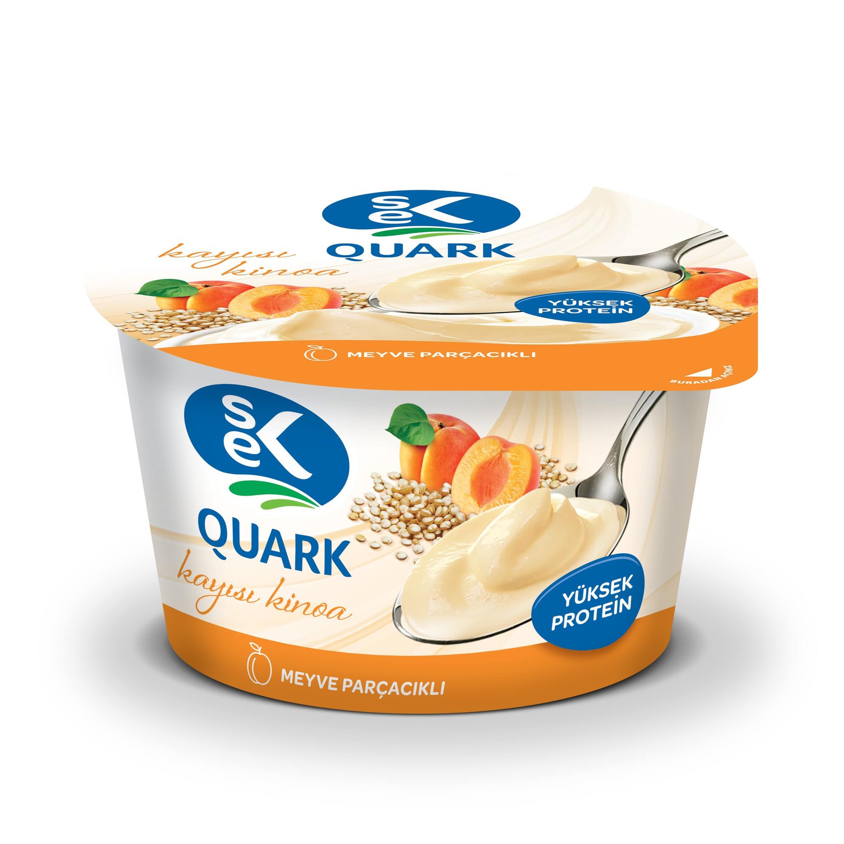 SEK QUARK KAYISI-KİNOA 140 GR 6 ADET