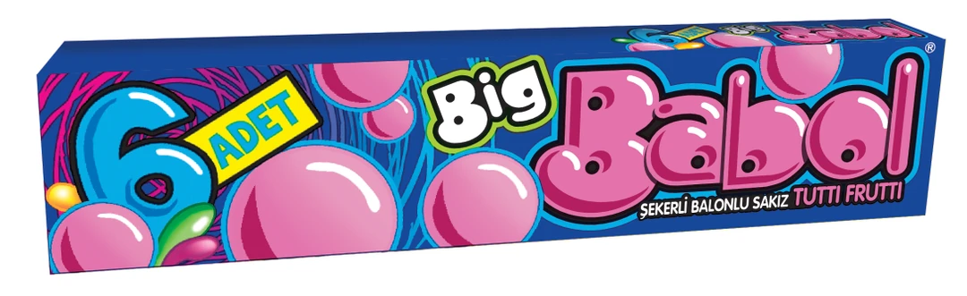 BIG BABOL STİCK TUTTİ FRİTTİ 27 GR