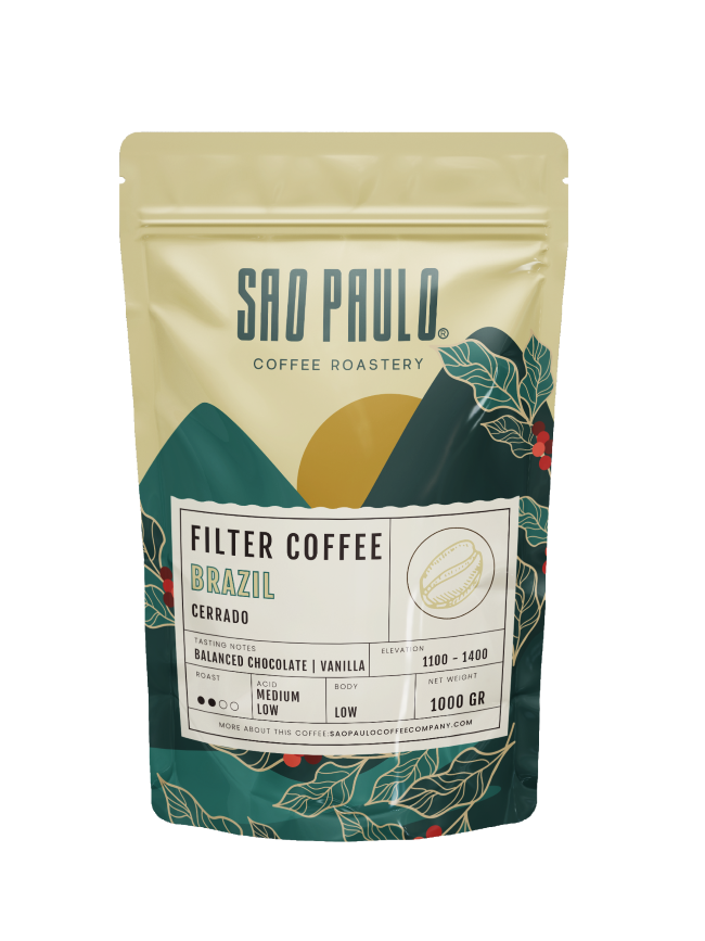 SAO PAULO BRAZİL FİLTRE KAHVE 1000 GR