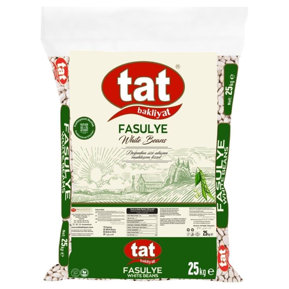 TAT DERMASON FASÜLYE 8MM YERLİ 25 KG