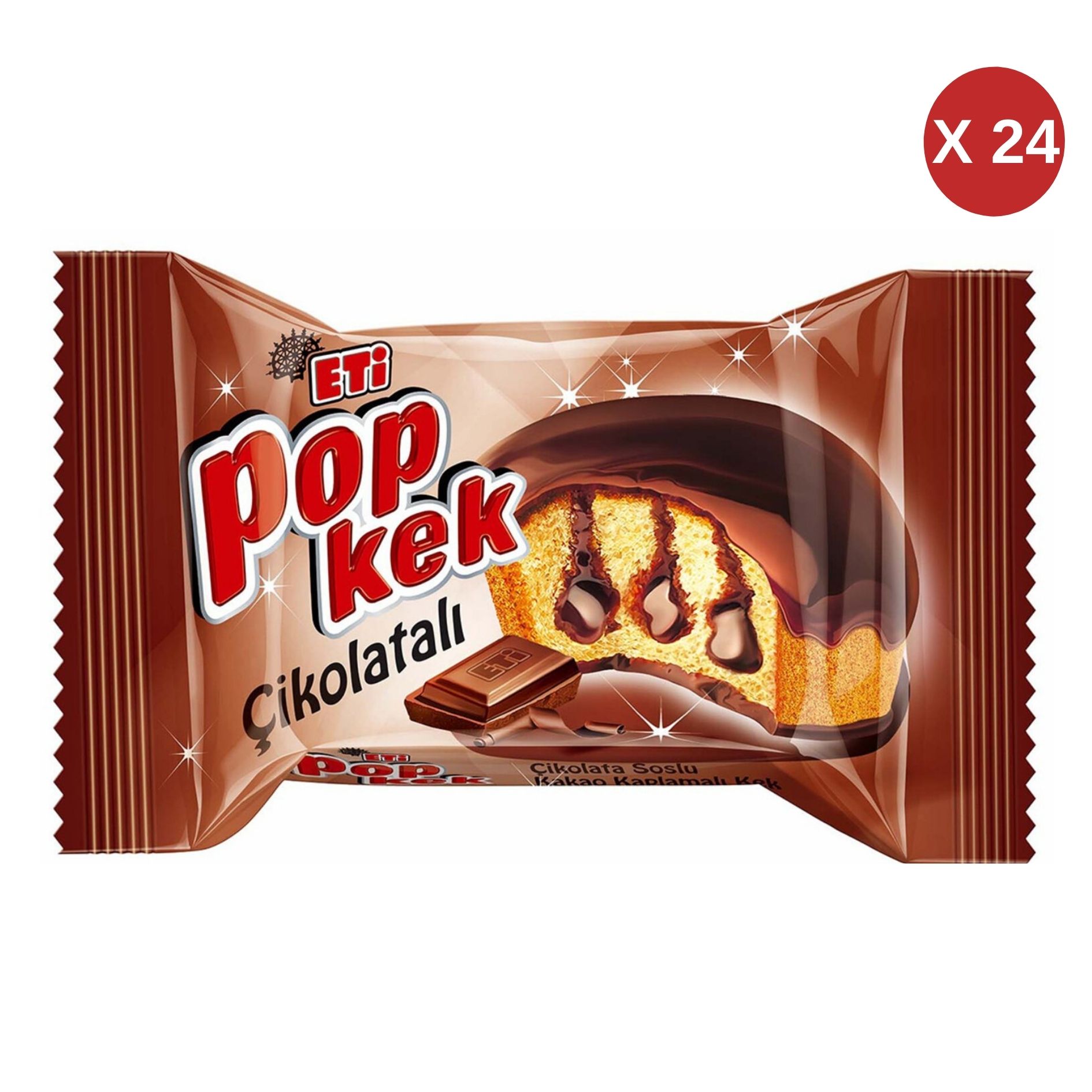 ETİ POPKEK KAKAO  60 GR* (24 ADET)