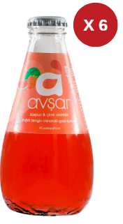 AVŞAR KARPUZ ÇİLEK SODA 6 ADET