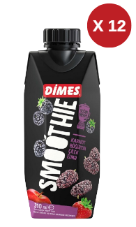 DİMES SMOOTHIE MOR 310 ML 12 ADET