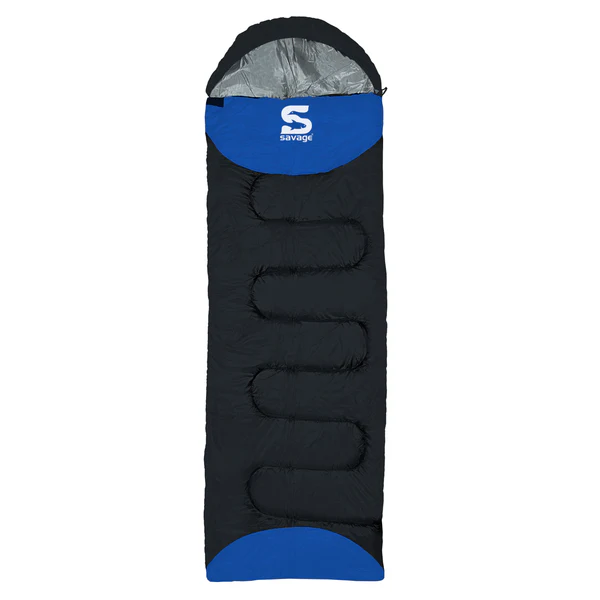 SAVAGE BLINK YS-509 -15 C SİYAH-MAVİ UYKU TULUMU