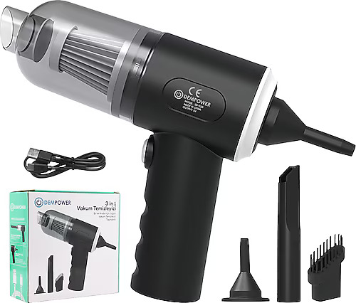 DEMPOWER ARAÇ SÜPÜRGESİ ŞARJLI DP3265767