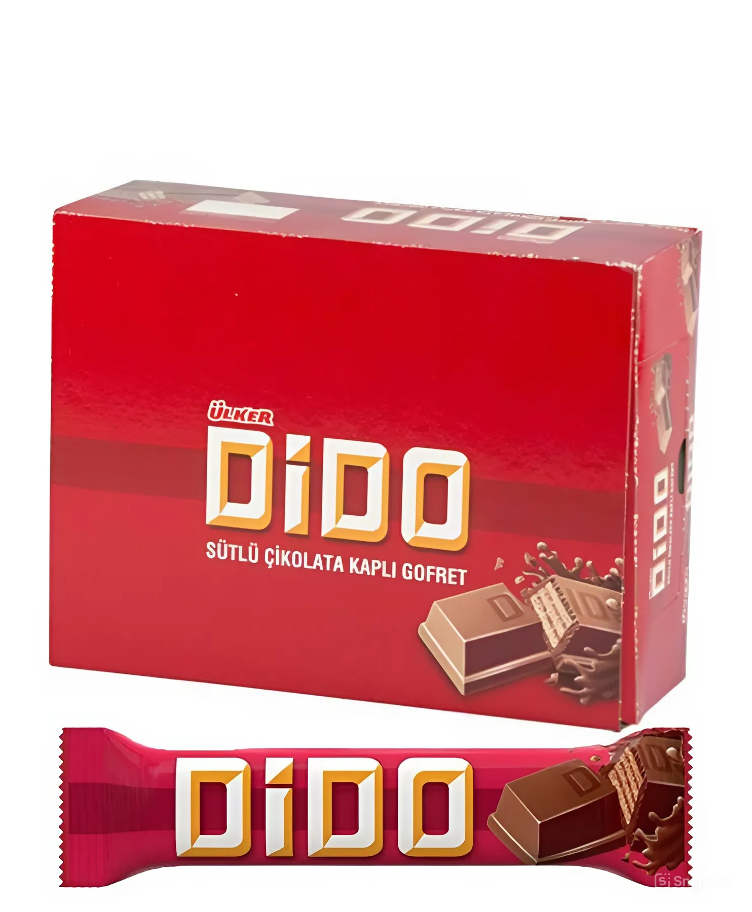 DİDO SÜTLÜ ÇÜKOLATALI GOFRET 35 GR 18 ADET