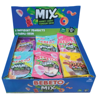 Bebeto Mix 18 Gr X 36 Adet