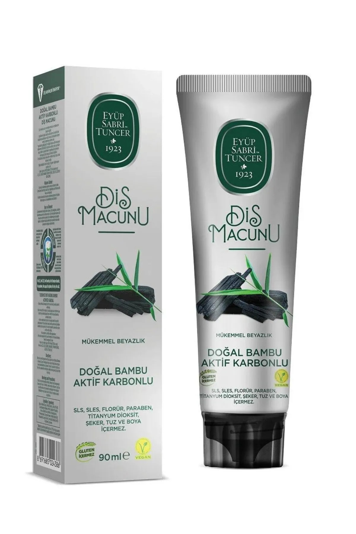 EYÜP SABRİ TUNCER DOĞAL 90 GR BAMBU KARBONLU DİŞ MACUNU  