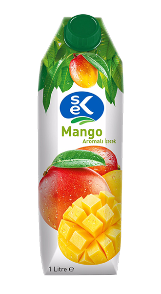 SEK MANGO MEYVE SUYU 1 LT 12 ADET (1 KOLİ)