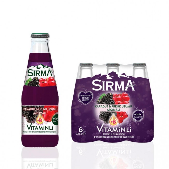 SIRMA KARADUT 0.20 LT  24 ADET