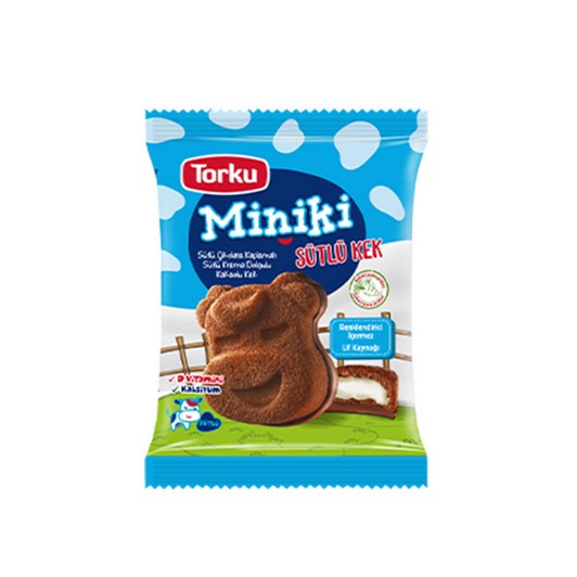 TORKU MİNİKİ SÜTLÜ SOSLU KAPLAMALI KEK 40 GR