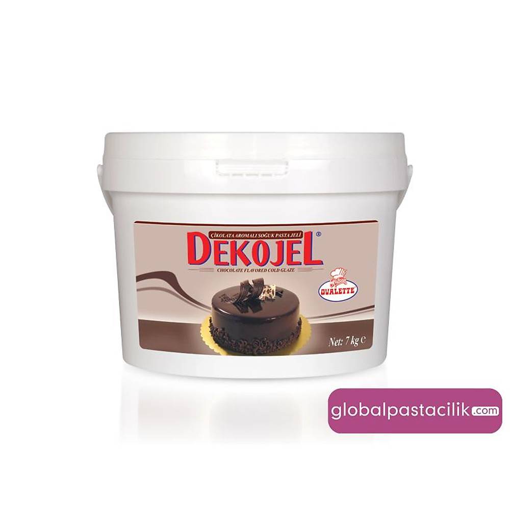 OVALETTE 7KG DEKOJEL CIKOLATALI JOLE