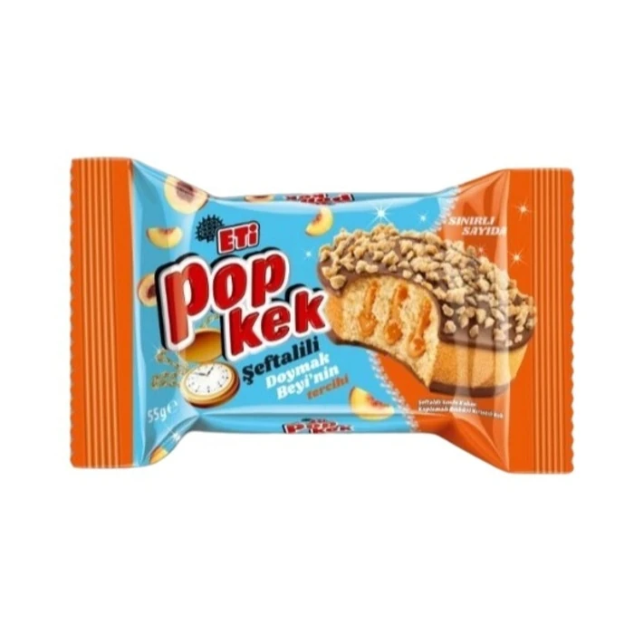 ETİ POPKEK ŞEFTALİ 60 GR 24 LÜ
