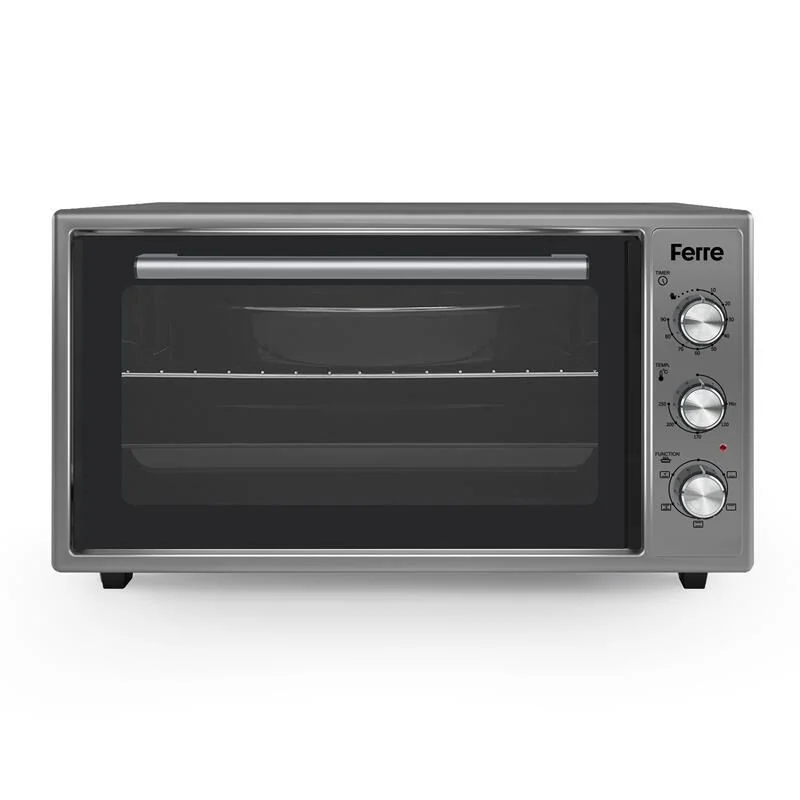 FERRE 45-630 ML 45 LT MİNİ FIRIN METALİK GRİ