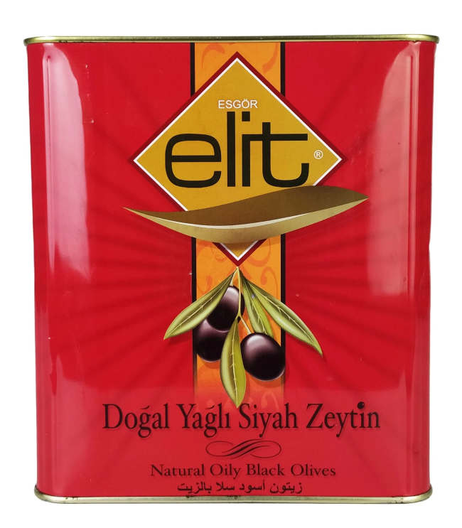 ELİT 231-260 MEGASTAR DOĞAL YAĞLI SİYAH ZEYTİN 10 KG