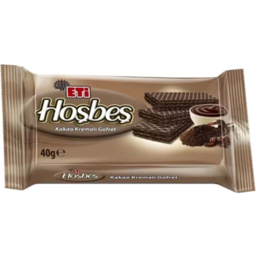 ETİ HOŞBEŞ KAKAOLU 40 GR