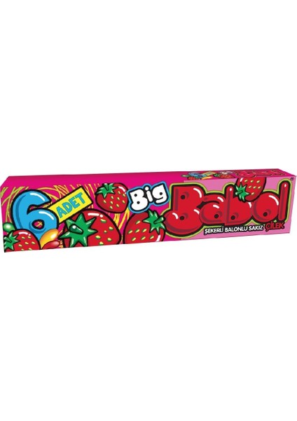 BIG BABOL STİCK ÇİLEK 27 GR