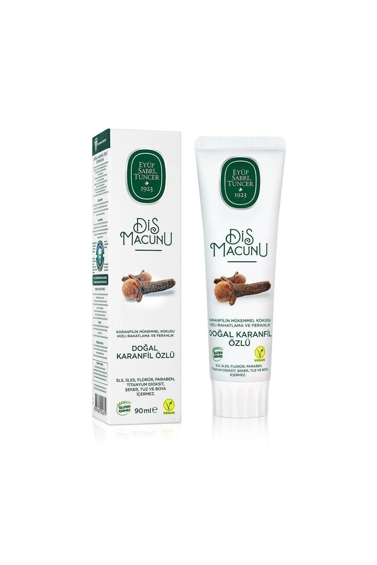 EST DOĞAL 90 GR KARANFİL ÖZLÜ DİŞ MACUNU 
