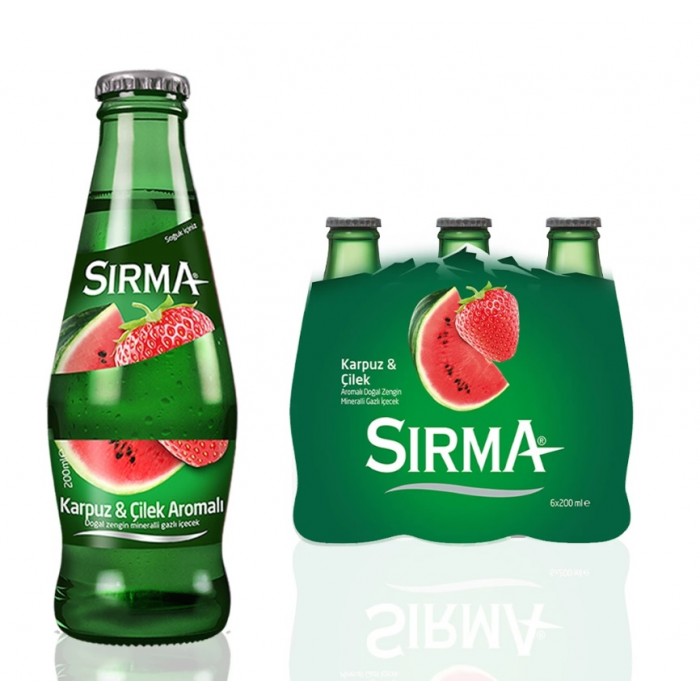 SIRMA 0.20 LT  KARPUZ&ÇİLEK 24 ADET