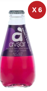 AVŞAR KARADUT&FRENK ÜZÜMÜ ARM.200 ML (6 ADET)