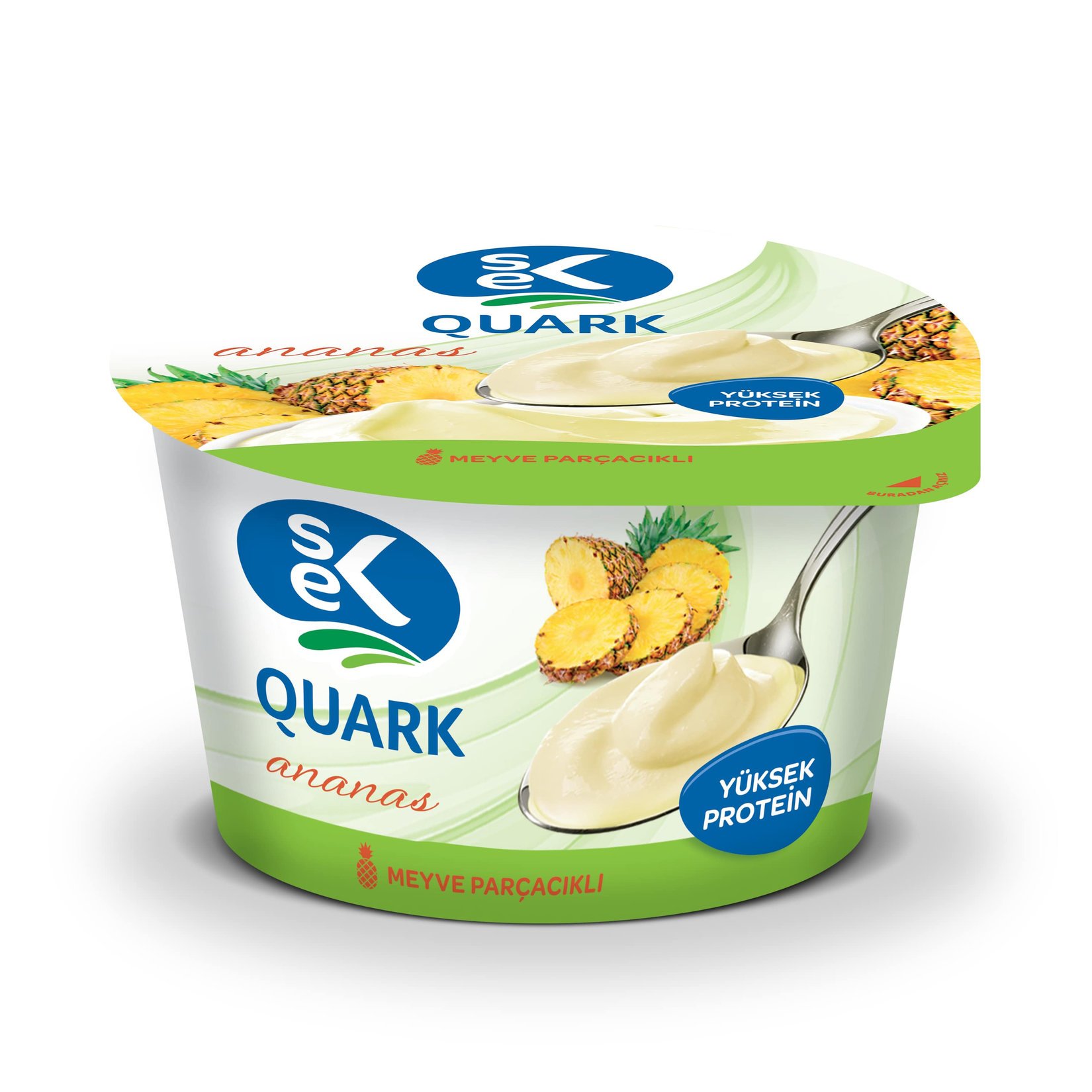 SEK QUARK ANANAS 140 GR 6 ADET