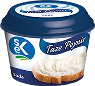 SEK TAZE PEYNİR 150 GR -SADE 6 ADET (1 KOLİ)