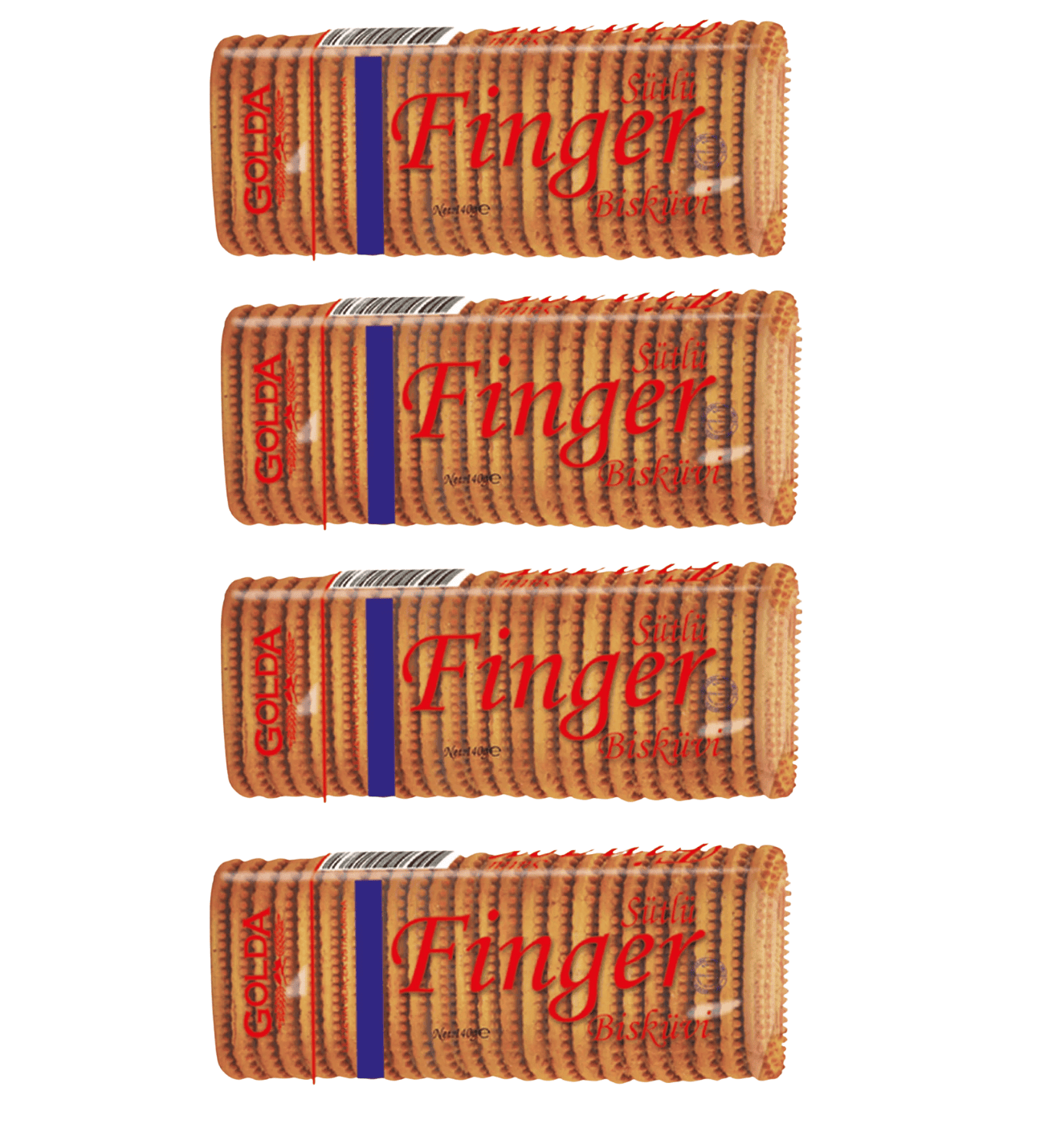 GOLDA  FINGER 4'LÜ PAKET 500 GR 12 ADET