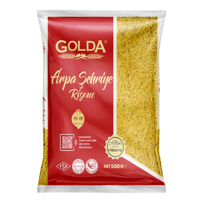 GOLDA ARPA ŞEHRİYE MAKARNA 500 GR 20 ADET